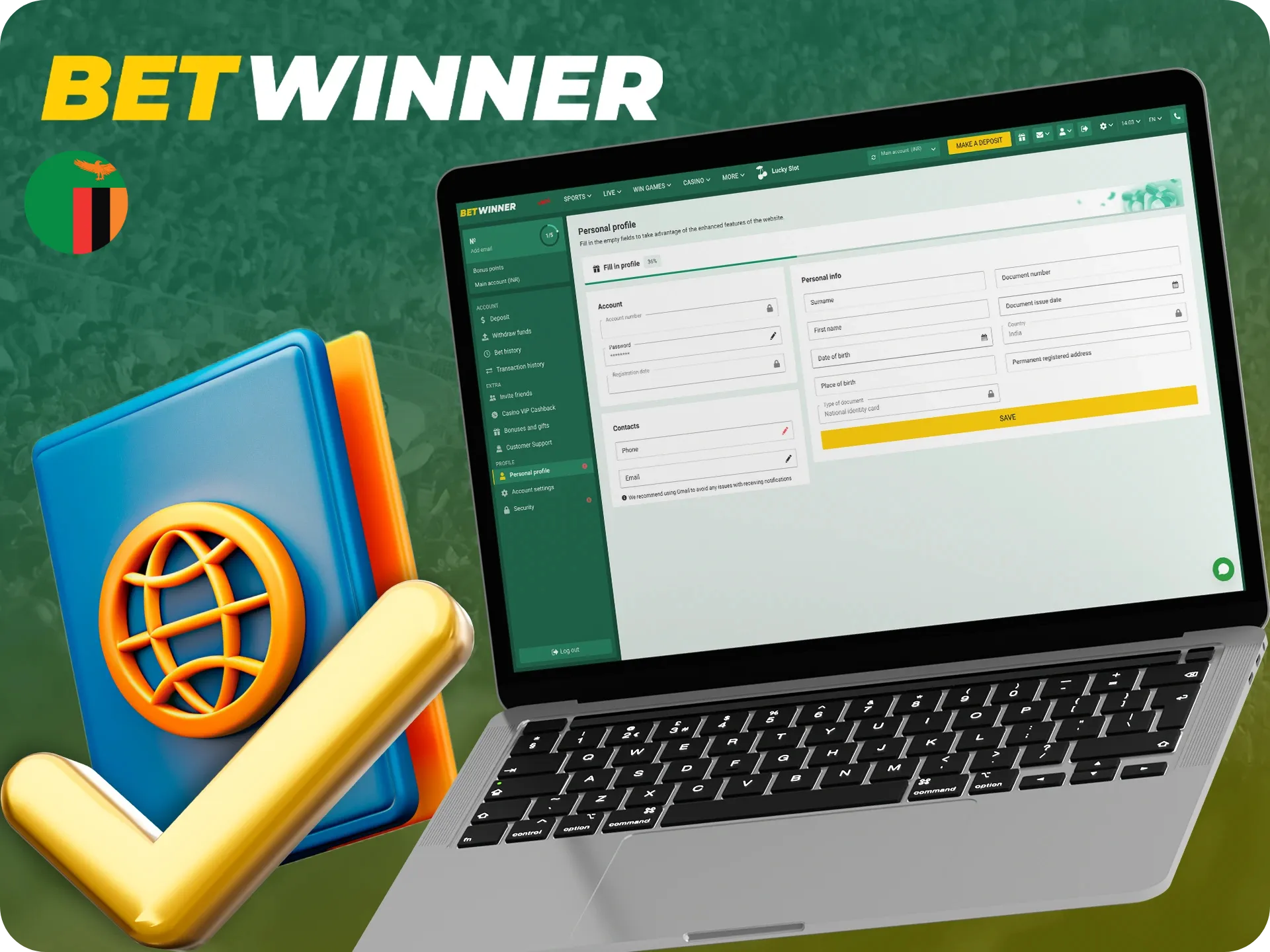 Betwinner Customer Support in Zambia